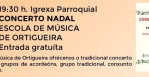 Concerto de Nadal da Escola de Musica de Ortigueira.