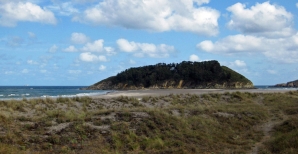 Vista de Morouzos e Illa de San Vicente