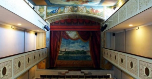 Interior do Teatro da Beneficencia